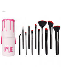 kylie 12 makeup brush with holder
