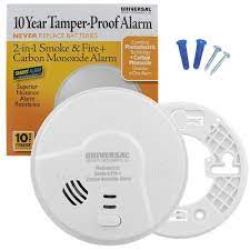 The carbon monoxide (co) alarm indicates the presence of co, which can kill you. Usi Electric 10 Year Sealed Battery Operated 2 In 1 Photoelectric Smoke And Carbon Monoxide Detector Microprocessor Intelligence Mpch322s The Home Depot