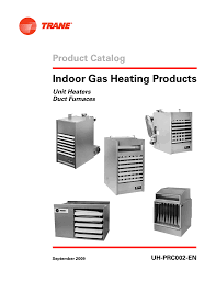 trane gas unit heaters catalogue manualzz