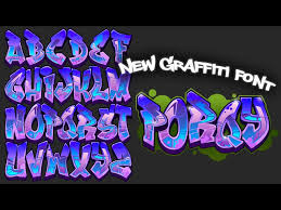 how to use digital graffiti fonts you