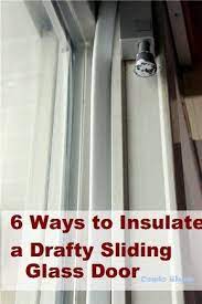 Insulate A Drafty Sliding Glass Door