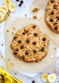air fryer banana oatmeal cookie for one