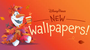 3 disney fall wallpapers featuring