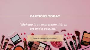 makeup captions for insram makeup