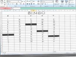 Blank Bingo Card Template Microsoft Word Awesome How To Make A Bingo