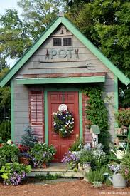 Whimsical Charming Gardens Shed Designs