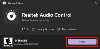 free realtek audio console for