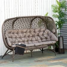Large Papasan Chair Outdoor Patio Sofa