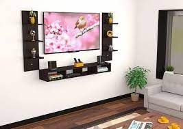 Six Shelf Wall Mount Display Tv Unit