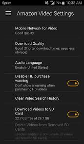 Apps from the amazon appstore for android and movies and tv shows from prime video can't be downloaded from the manage your content and devices page to your computer. Download Amazon Videos To Your Android Sd Card Cnet