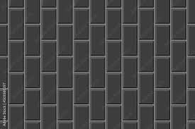 black vertical rectangle tile layout