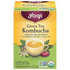yogi herbal green tea kombucha tea