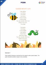 21 first grade poems to teach kids