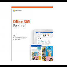 Microsoft Office 365 Personal 2019 1 Year Subscription