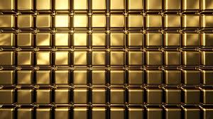 3d Rendering Gold Brick Gold Bars