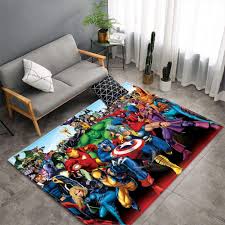 marvel avengers spiderman carpet floor