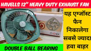 heavy duty double ball bearing exhaust