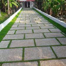 Gray Concrete Garden Paving Stone For