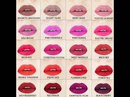 matte lipstick shades