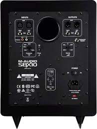 M-Audio SBX10 Active PA subwoofer 25 cm 10 inch 240 W 1 pc(s)