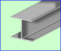 types of steel beams are used use to