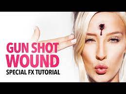 gun shot wound special fx makeup