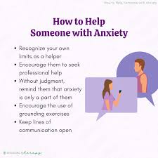 22 ways to help someone with anxiety