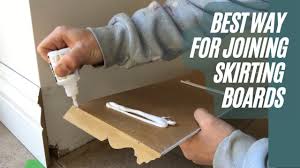 gluing skirting boards you