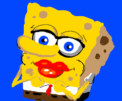 spongebob squarepants but something