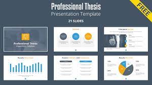 free professional thesis powerpoint