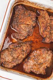 baked pork steak recipe