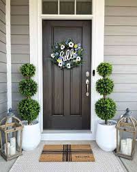 45 lovely spring front porch decor ideas