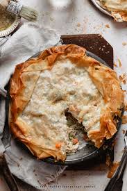 healthy en pot pie in phyllo dough