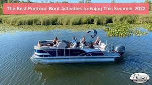 the best pontoon boat activities to