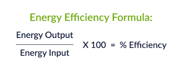 the energy efficiency formula how to