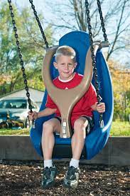 Molded Bucket Seat with Harness - INCLUSIVE PLAYGROUNDS