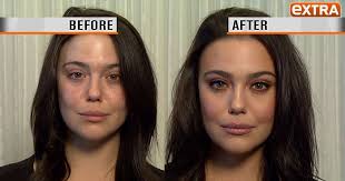 kim kardashian makeup contour face video rob scheppy how to kardashians style extratv