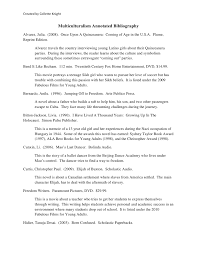    annotated bibliography example chicago turabian style     bibliography format