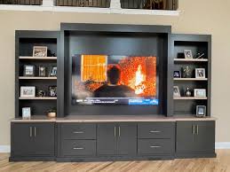 custom entertainment centers tv