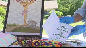 inmates create gifts cards for seniors