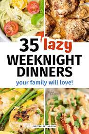35 easy dinner ideas healthy