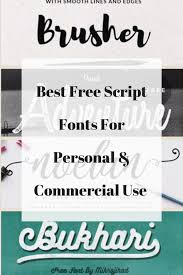 best free script fonts for personal and