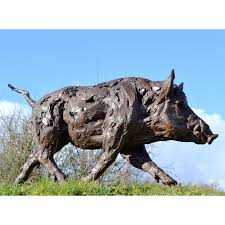 Wild Boar Sculpture Animal Sculptures