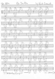 Bb Shuffle Drum Chart