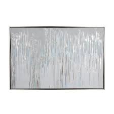 Panel Abstract Melting Framed Wall Art