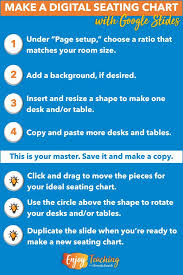 how to make a digital seating chart