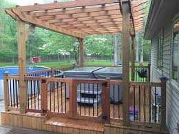 Deck Design For A Hot Tub Hearthside