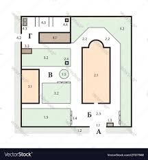 church floor plan vector images 30
