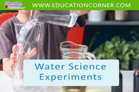37 water science experiments fun