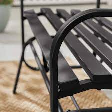 Hampton Bay Flintridge Black Outdoor